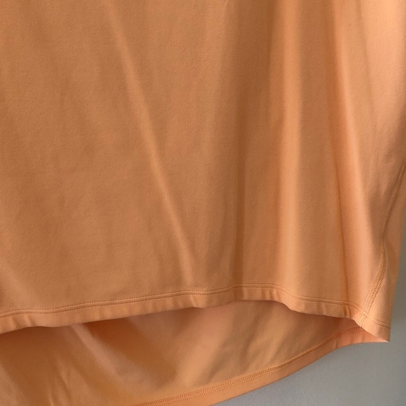 Lululemon Back in Action Short Sleeve T-Shirt *Nulu Peach Satin, Size 4 Like New - Picture 9 of 17